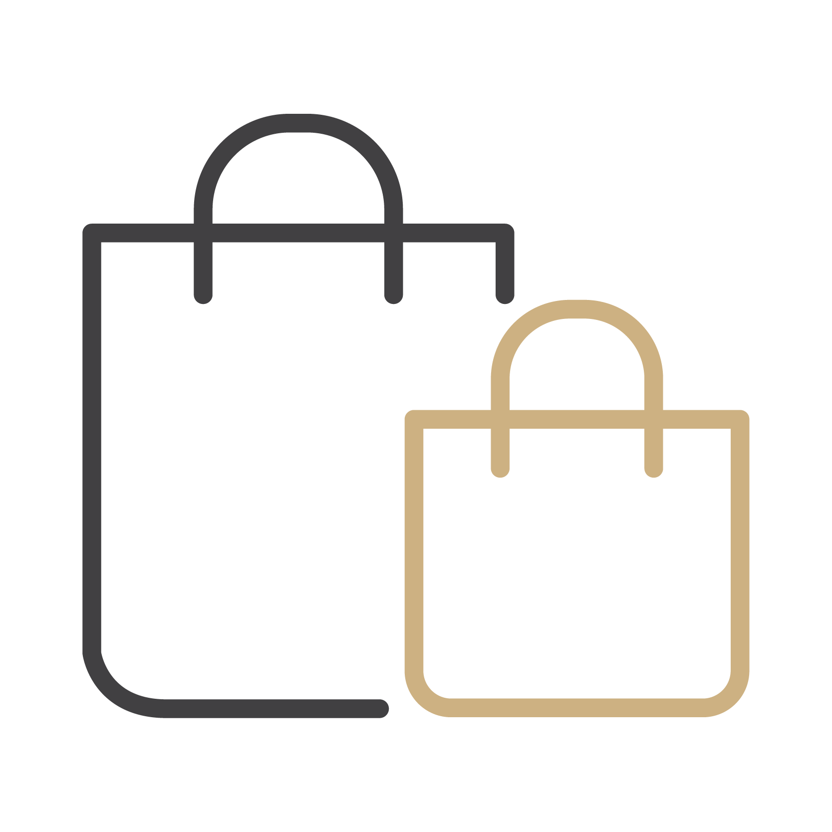 shopping bags trolleys paper logo marketing marketing