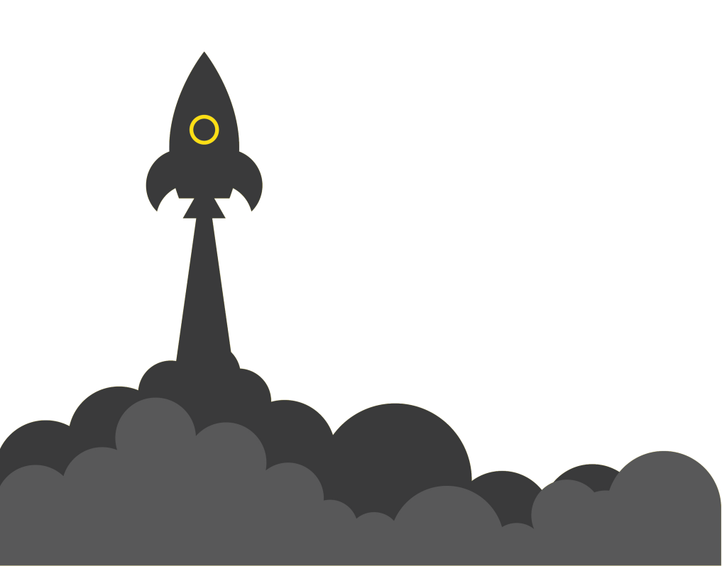Sky Infographic Marketing Content Marketing Business Rocket Black And W