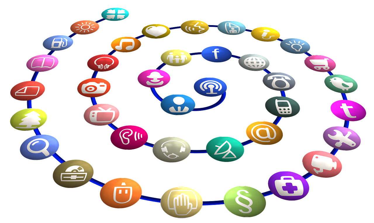 social media communication social network marketing clip art social media