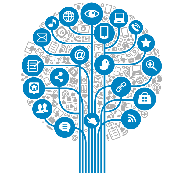 Social Media Icons Social Media Marketing Advertising Social Media Analytics Social Network Tree Promotion Business transparent bac