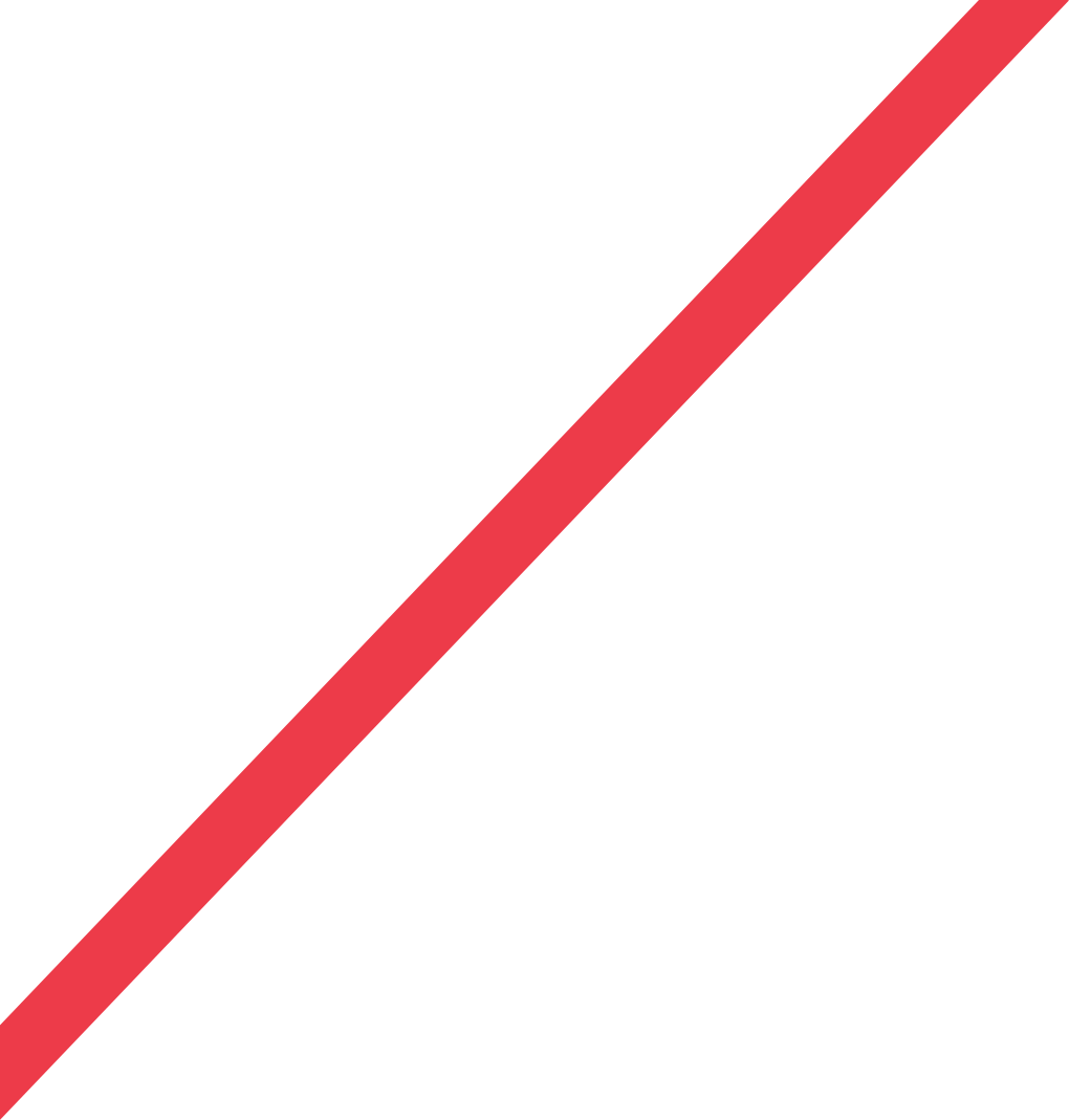 Bold Red Diagonal Stripe Accent Line