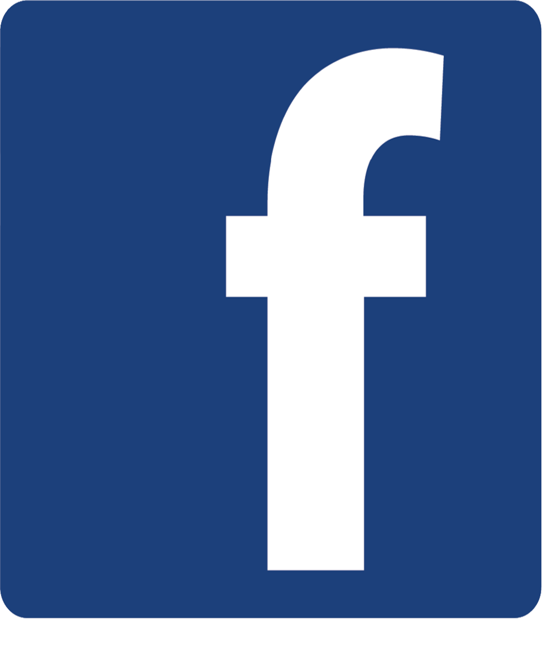 Blue Rounded Square Facebook Icon