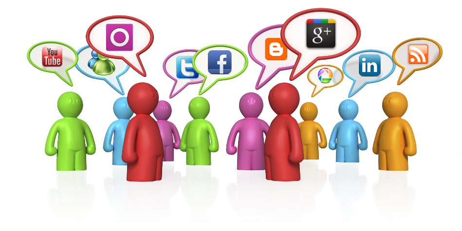 Social media Marketing Language MIXXER powerpoint presentation transparent bac