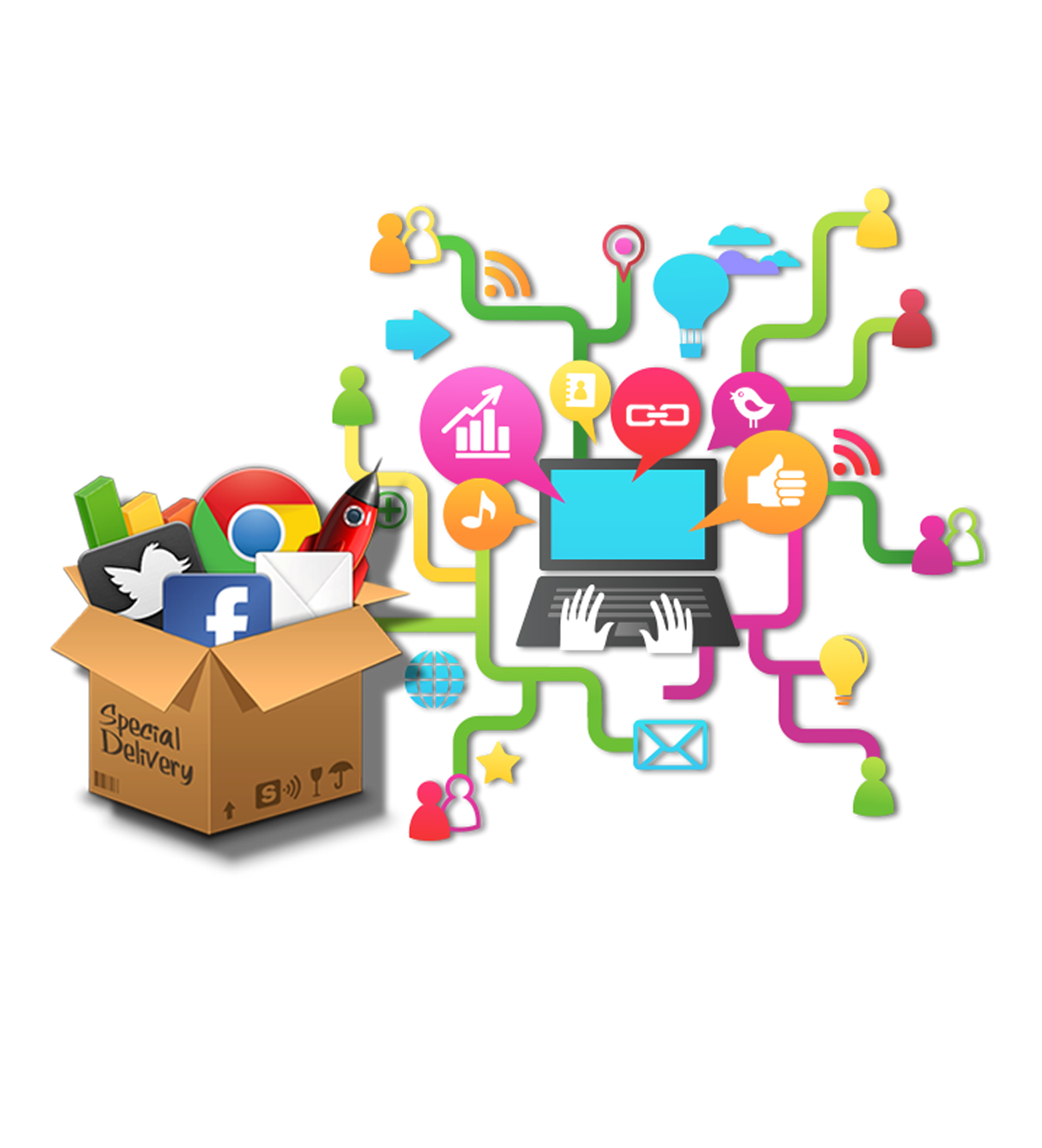 social media marketing web development digital marketing web design services