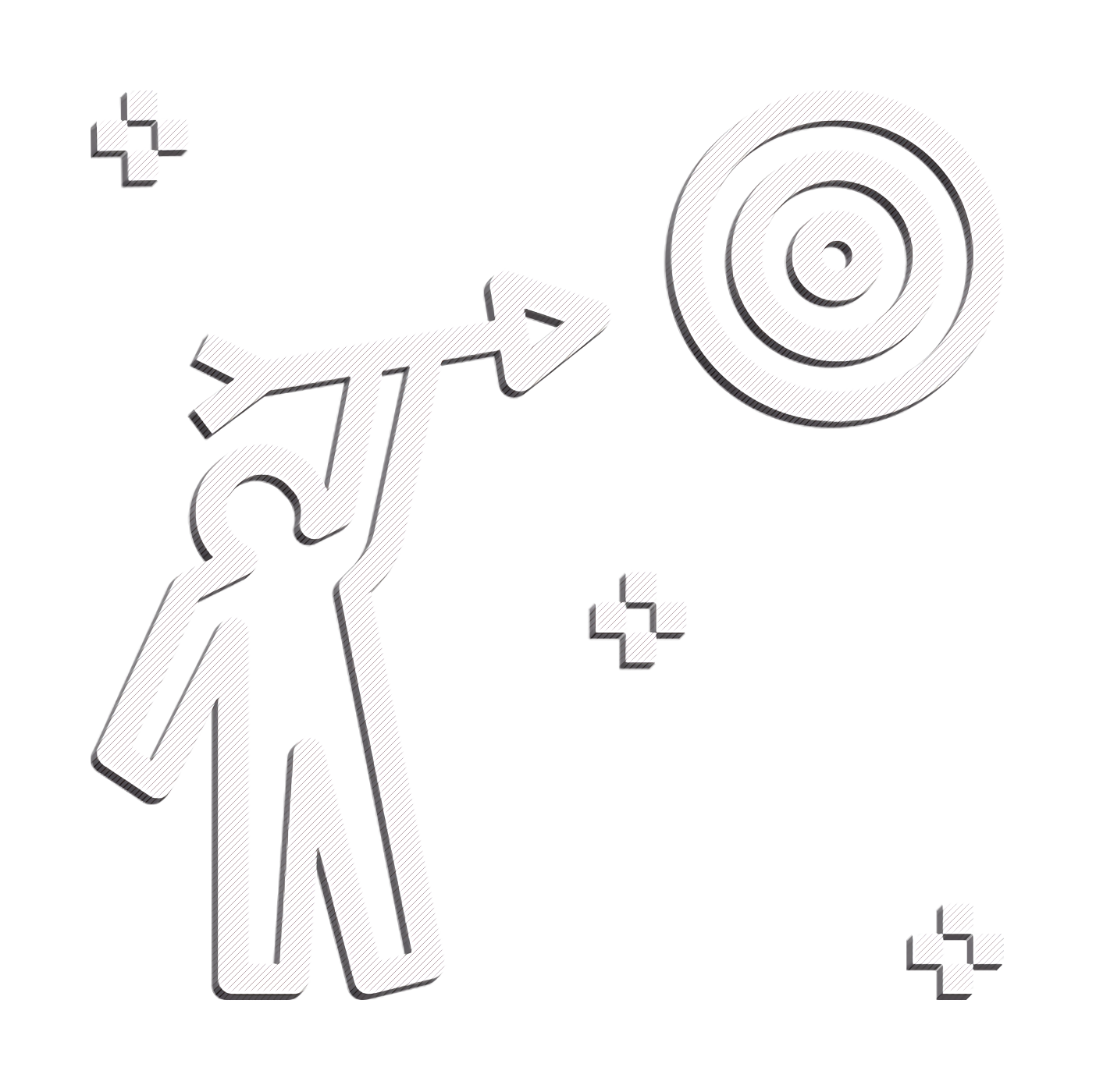 Startups icon Goal icon Purpose icon Product Marketing Consumer Company Signage Logo Management t