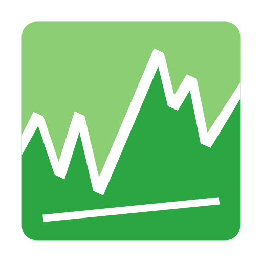 Green Rising Line Chart Icon