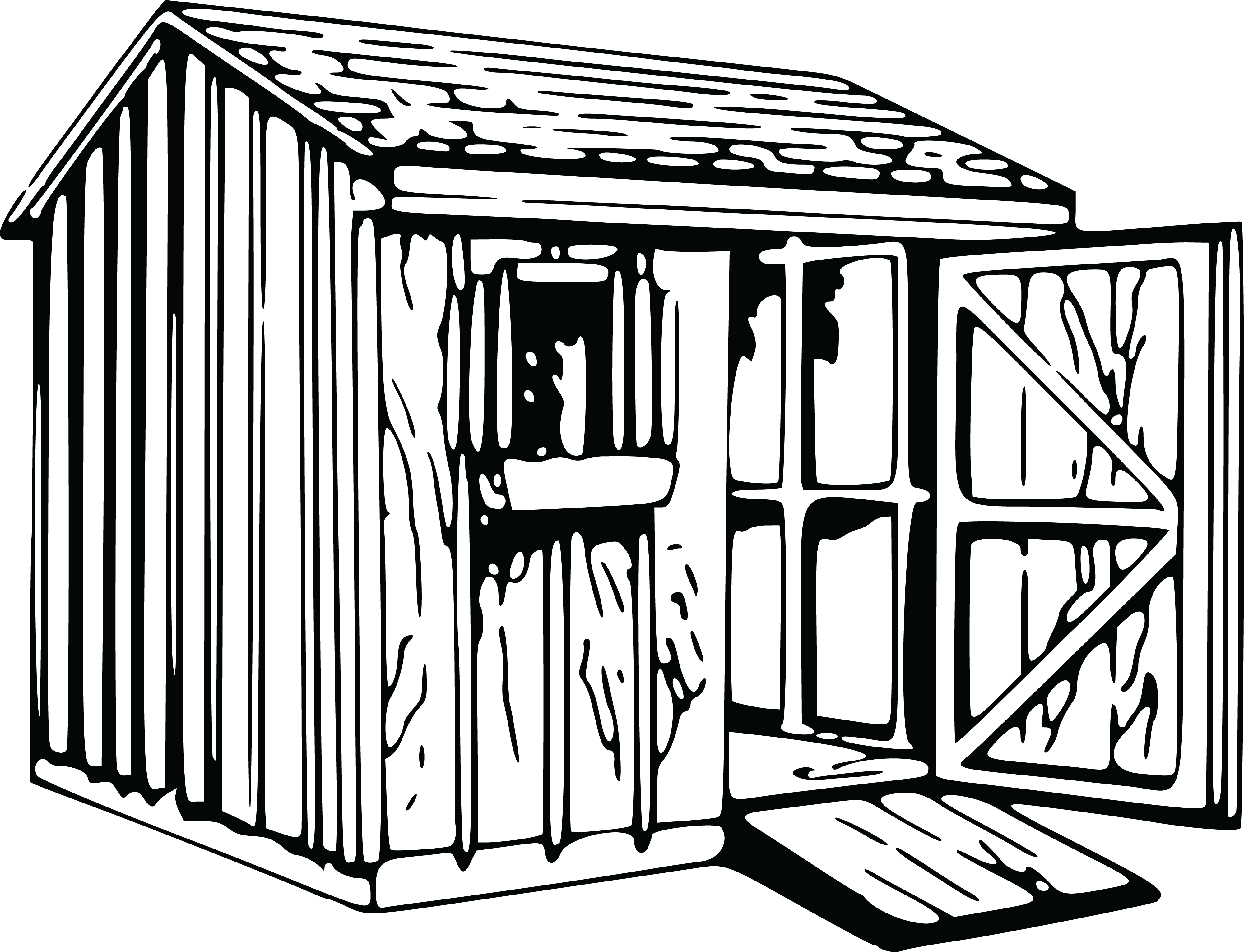the thrifty shed flea market building clip art building