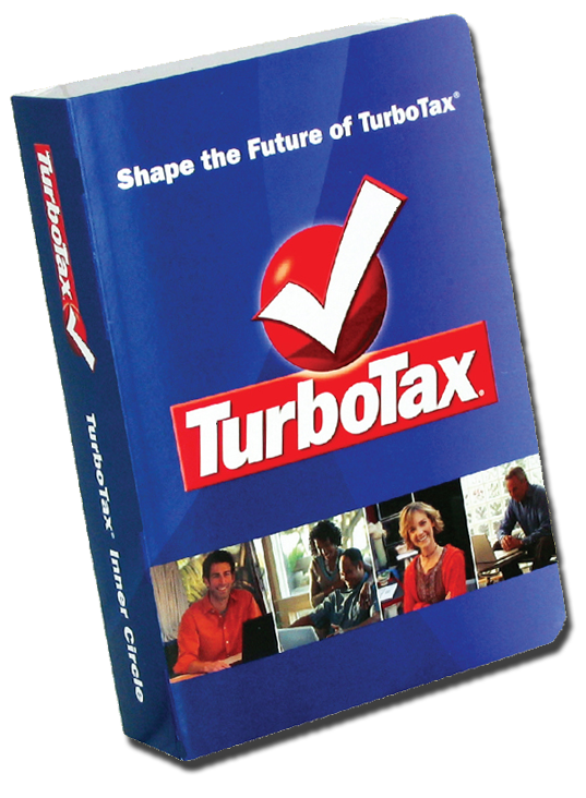 TurboTax Software Box, Blue Cover
