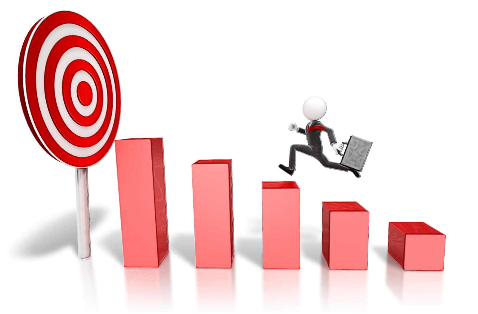 Watercolor Paint Wet Ink Goal Sales Blog Marketing Foreign Exchange Market transparent bac