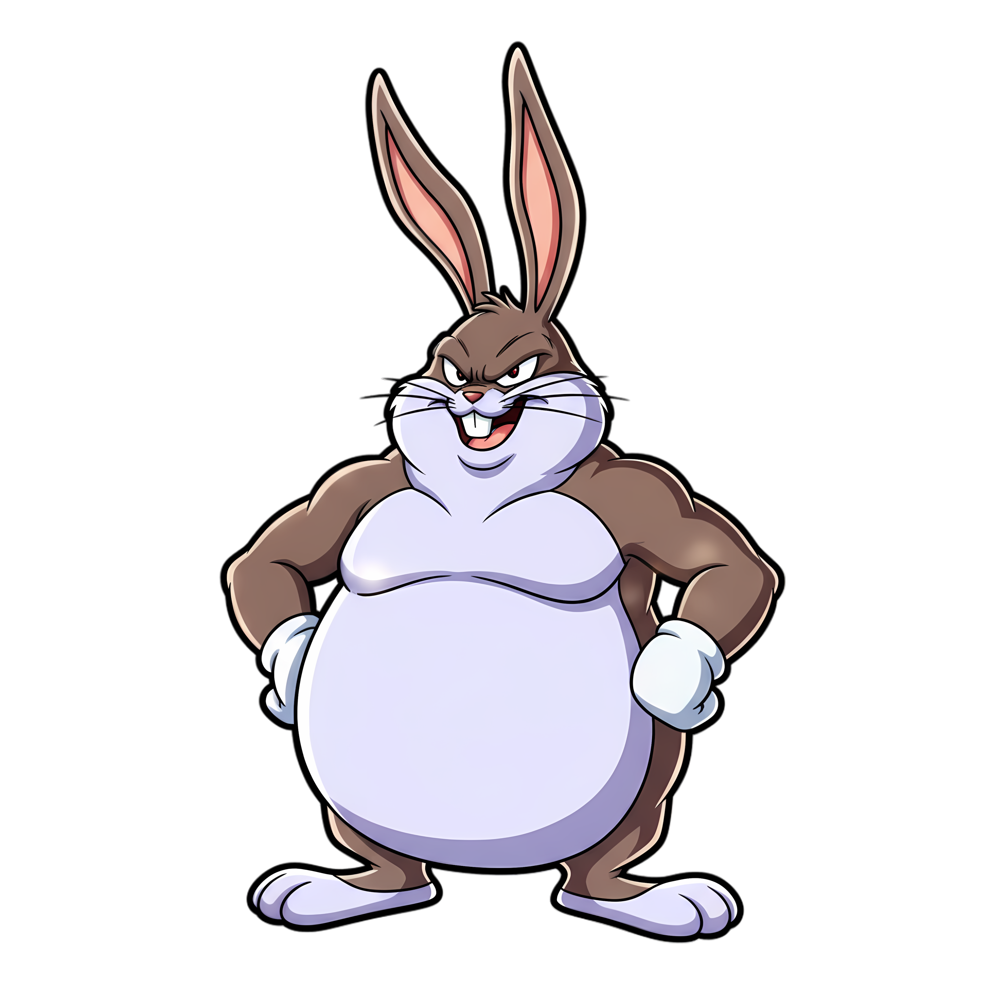 anime big chungus hero mode character