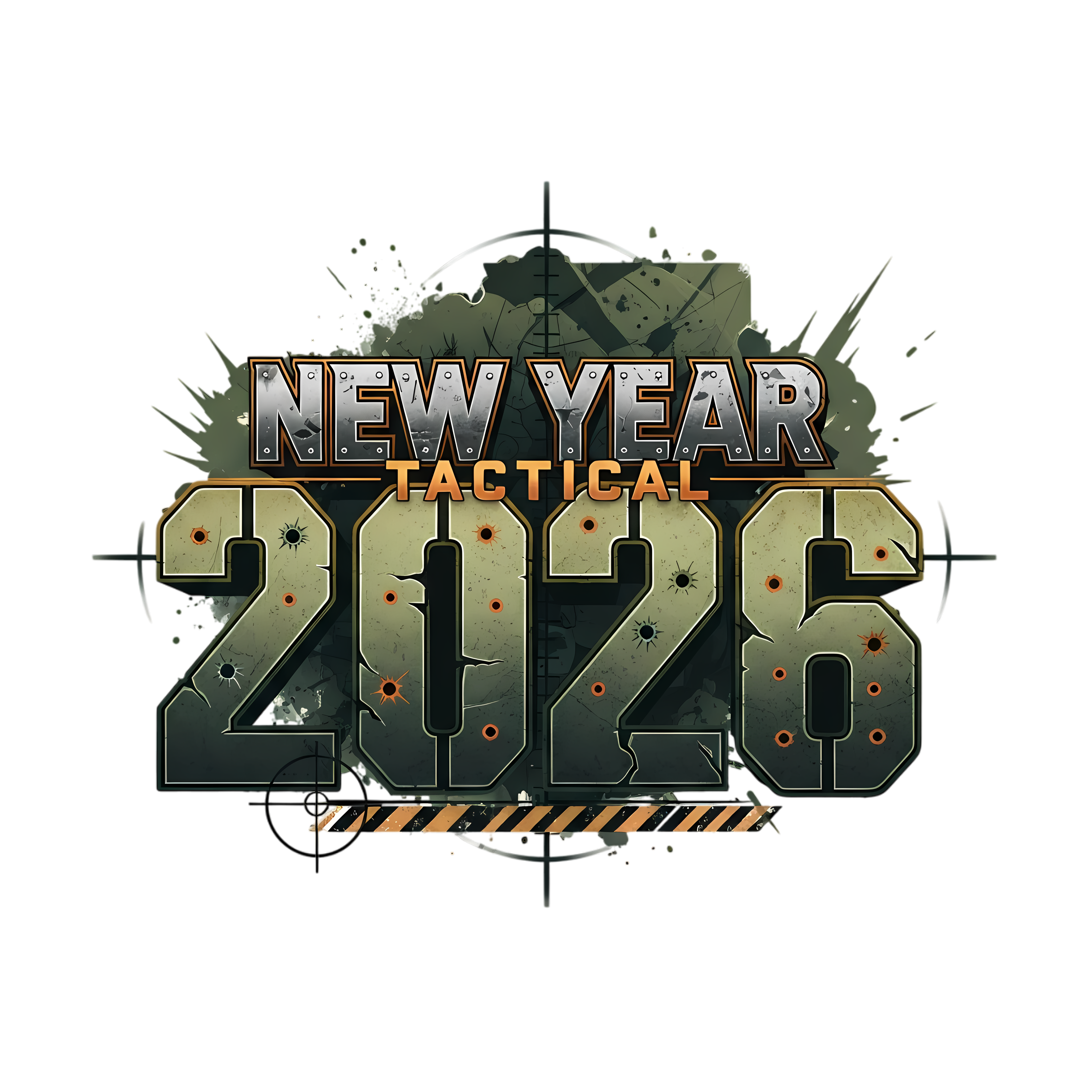 battle royale tactical style 2026 typography