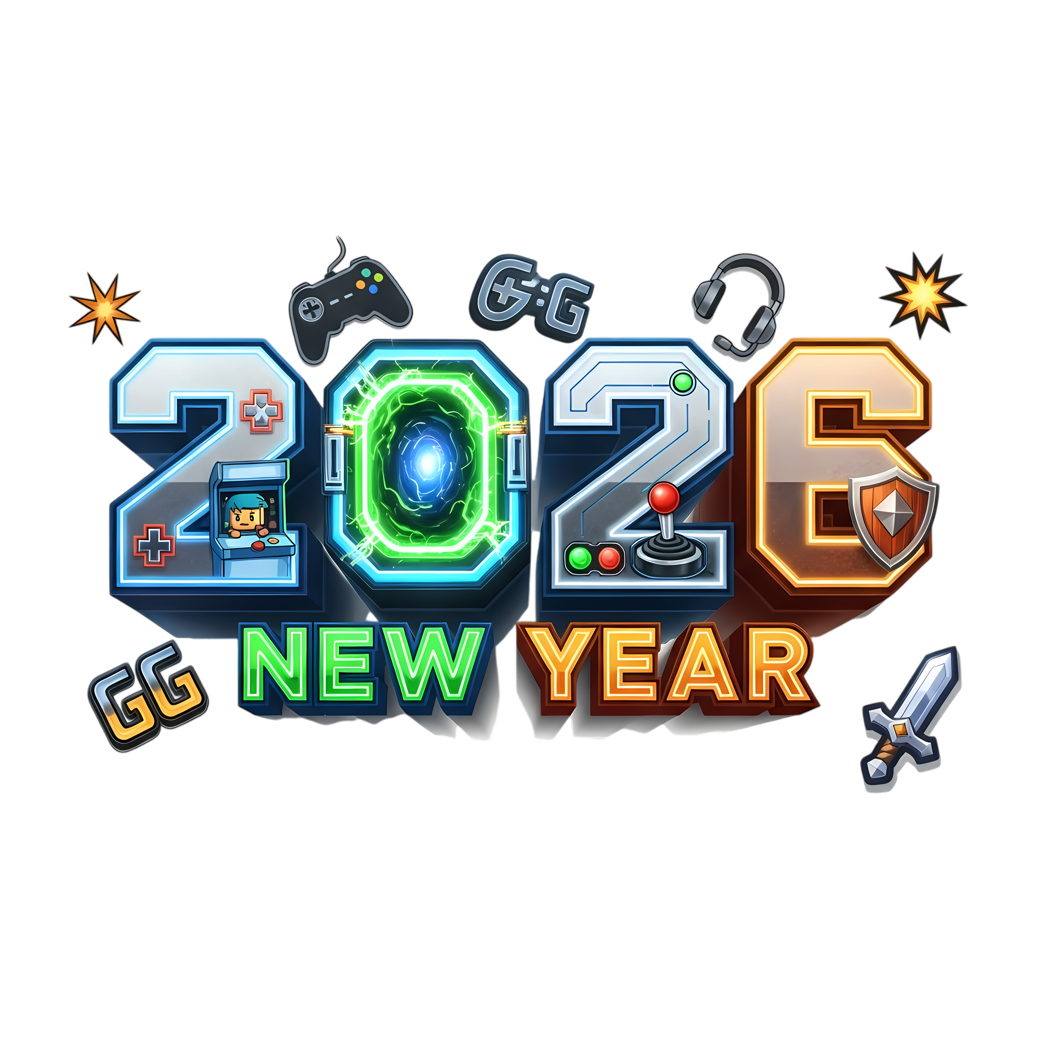 cross game inspired 2026 typography design