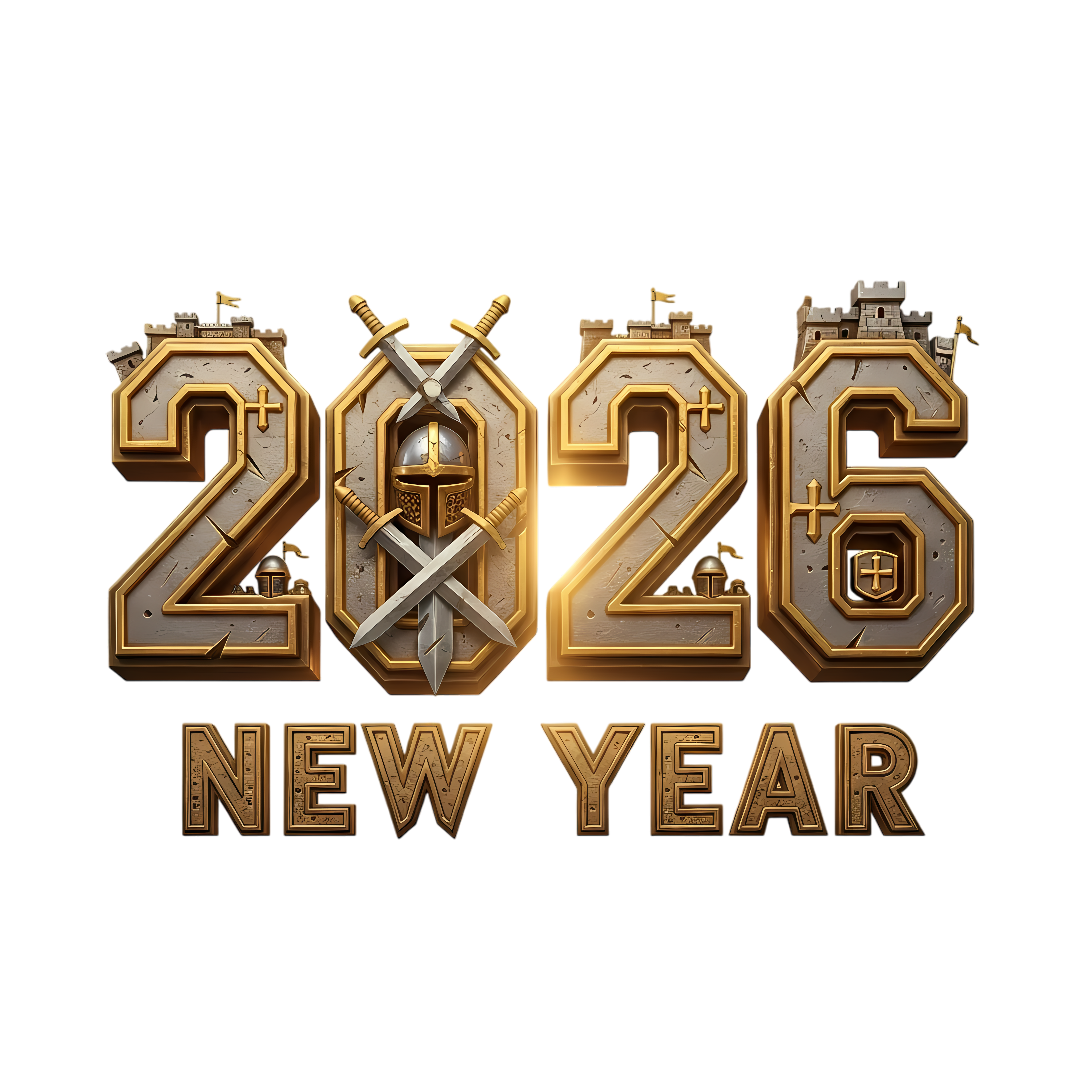 crusader stone style 2026 typography