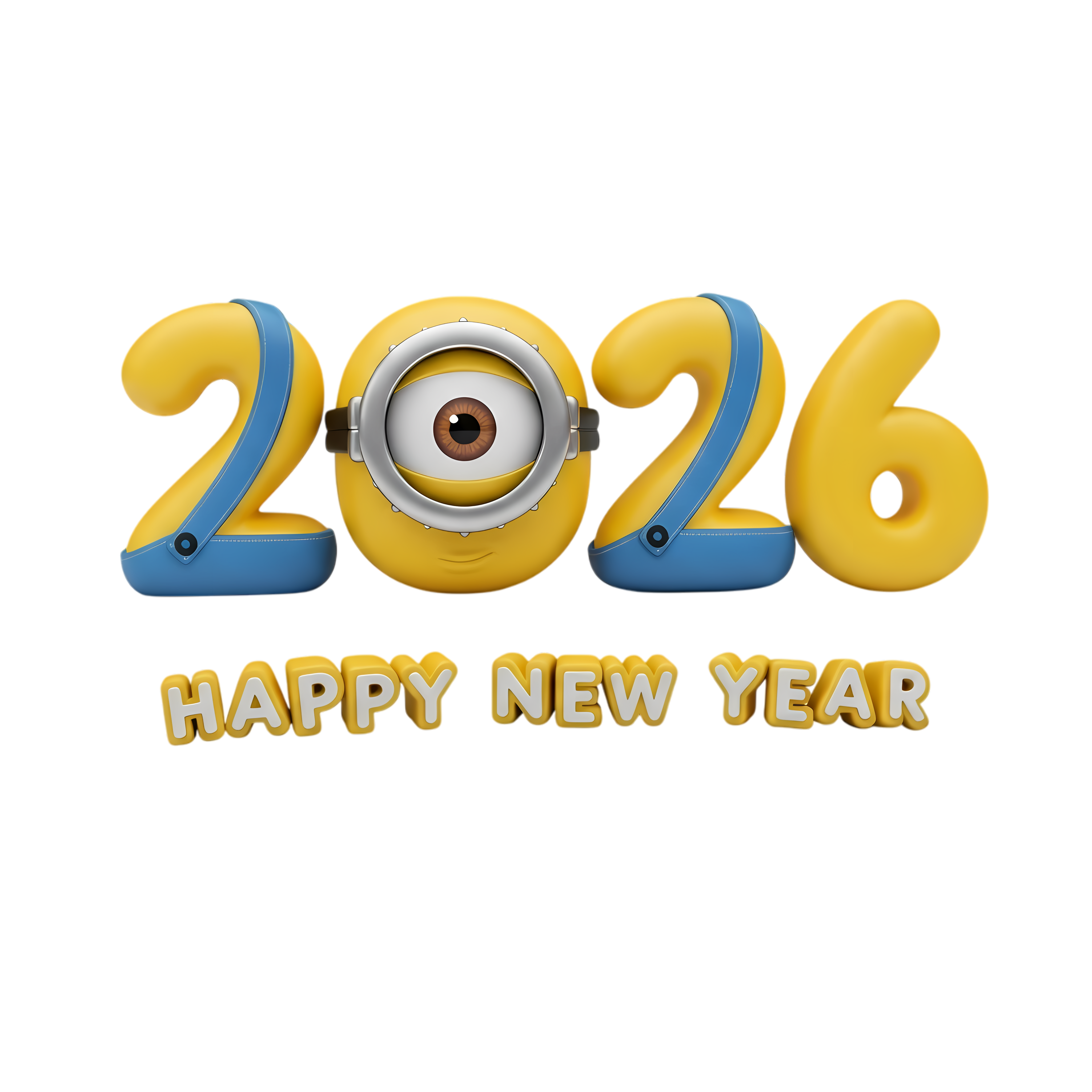 minions style 2026 new year celebration