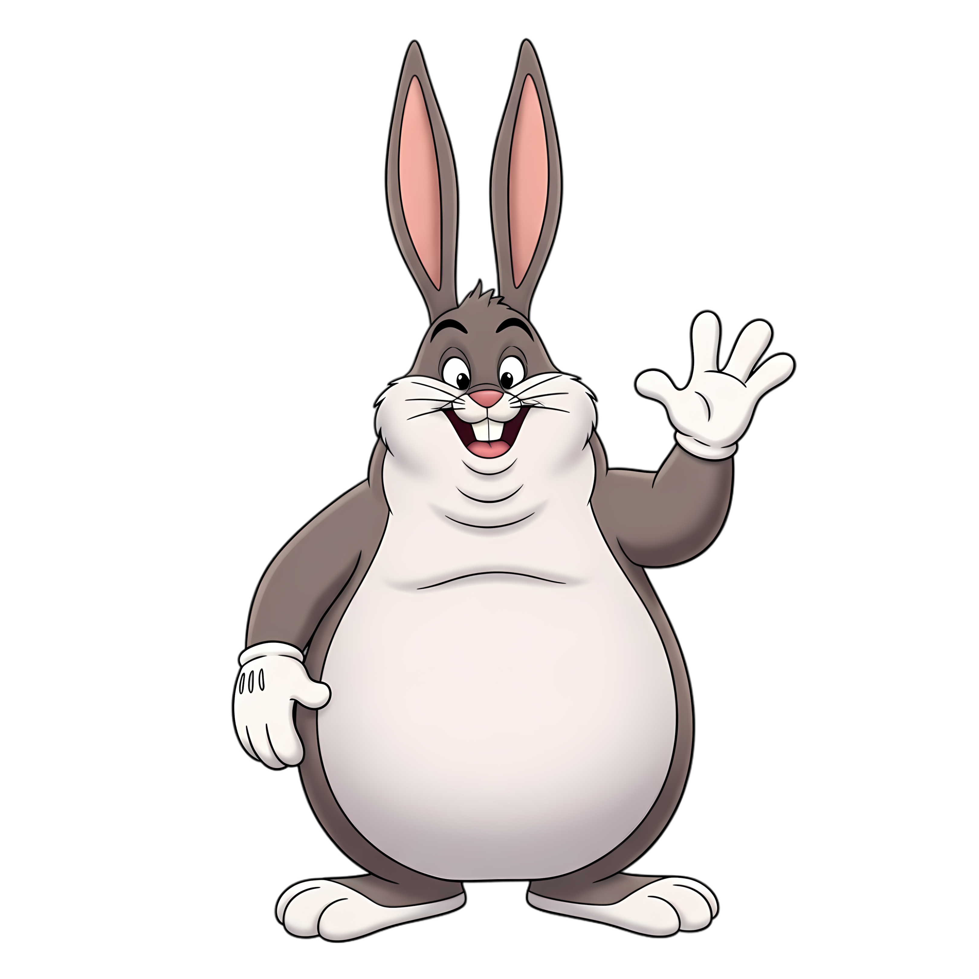 pixar 3d big chungus character