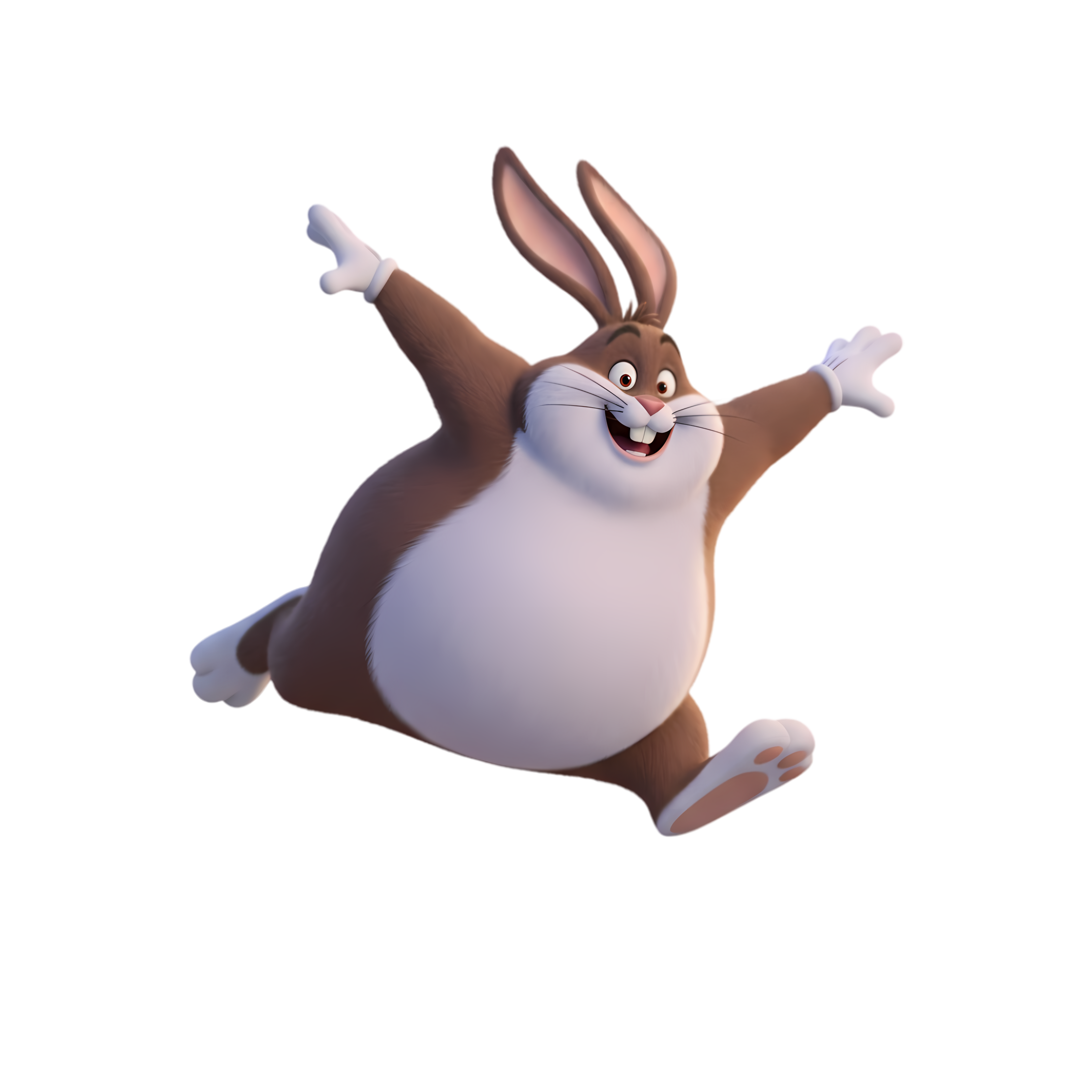 pixar 3d big chungus jump action