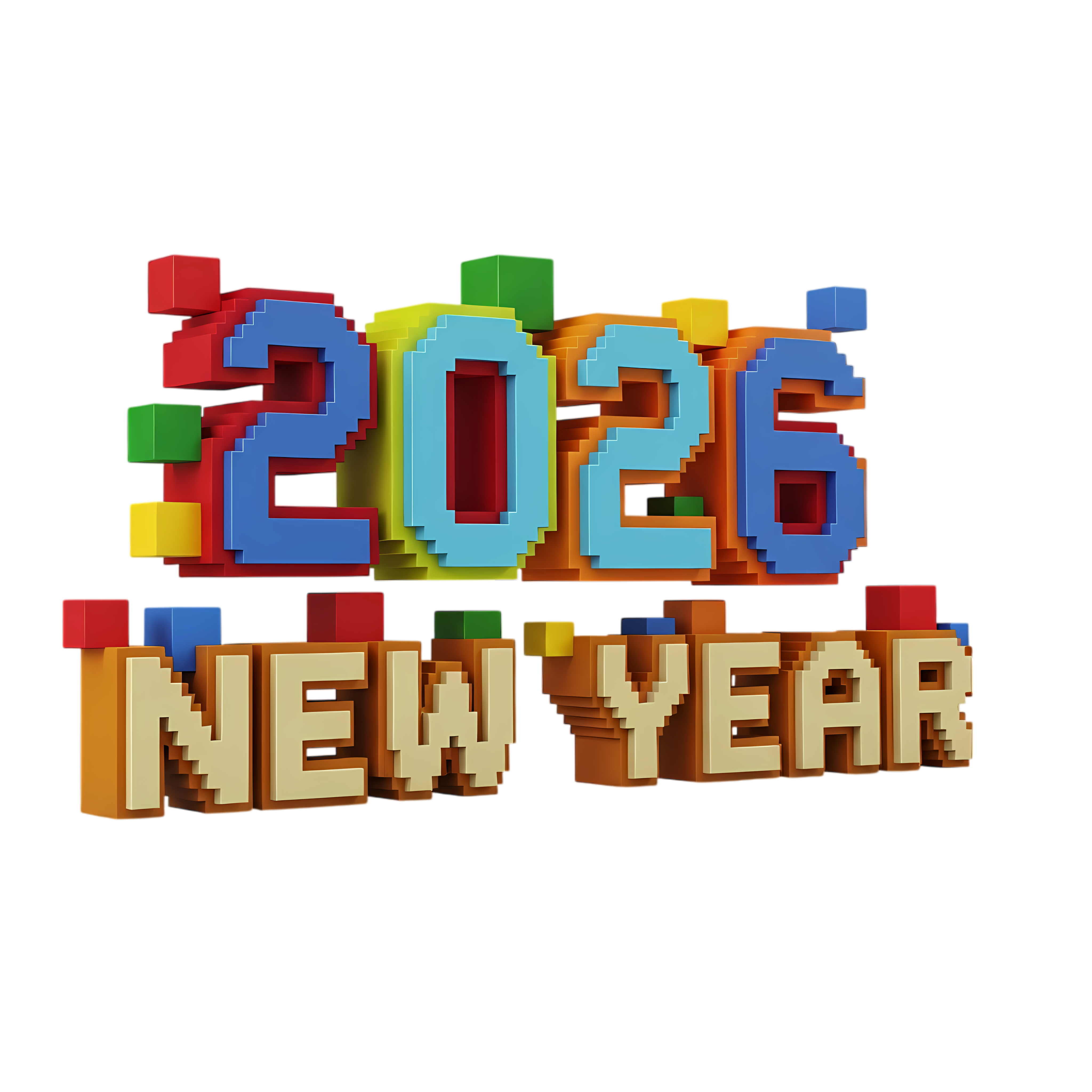 voxel legends inspired 2026 typography