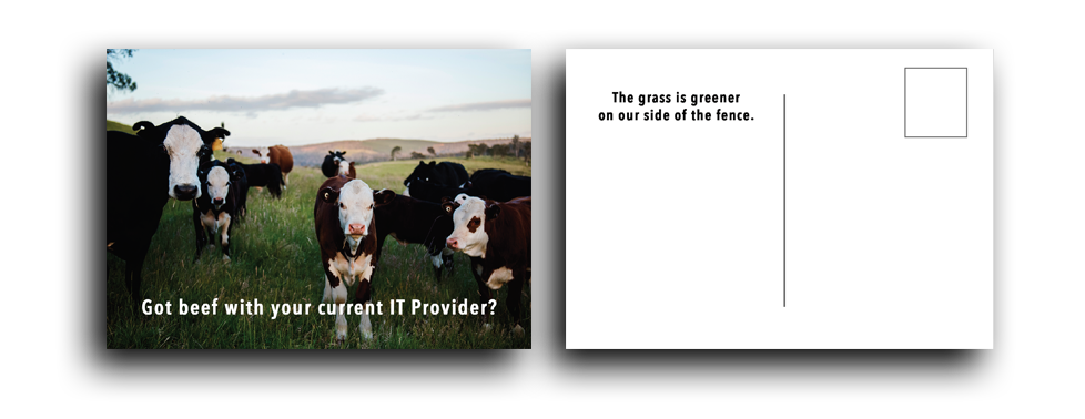 advertising brand marketing postcard