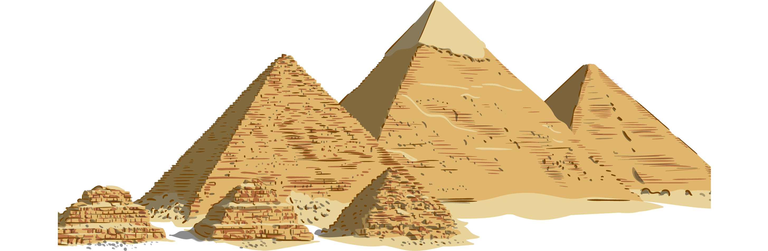 ancient egypt pyramid illustration pyramid building