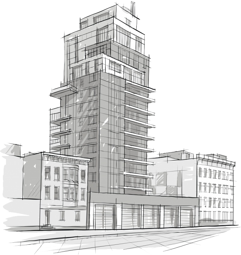 architectural drawing architecture sketch building building
