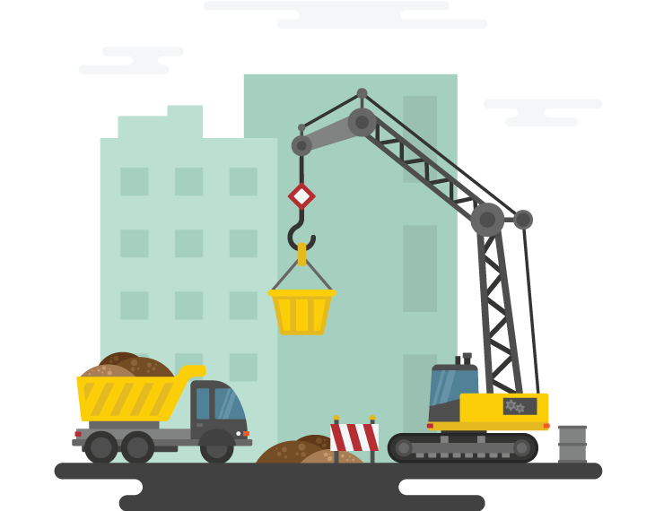 architectural engineering building construction management business construction site