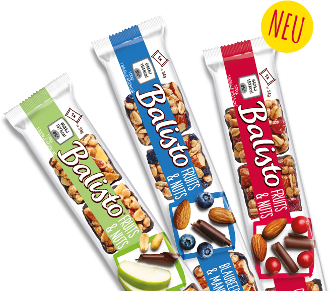 balisto confectionery nut snack fruit marketing