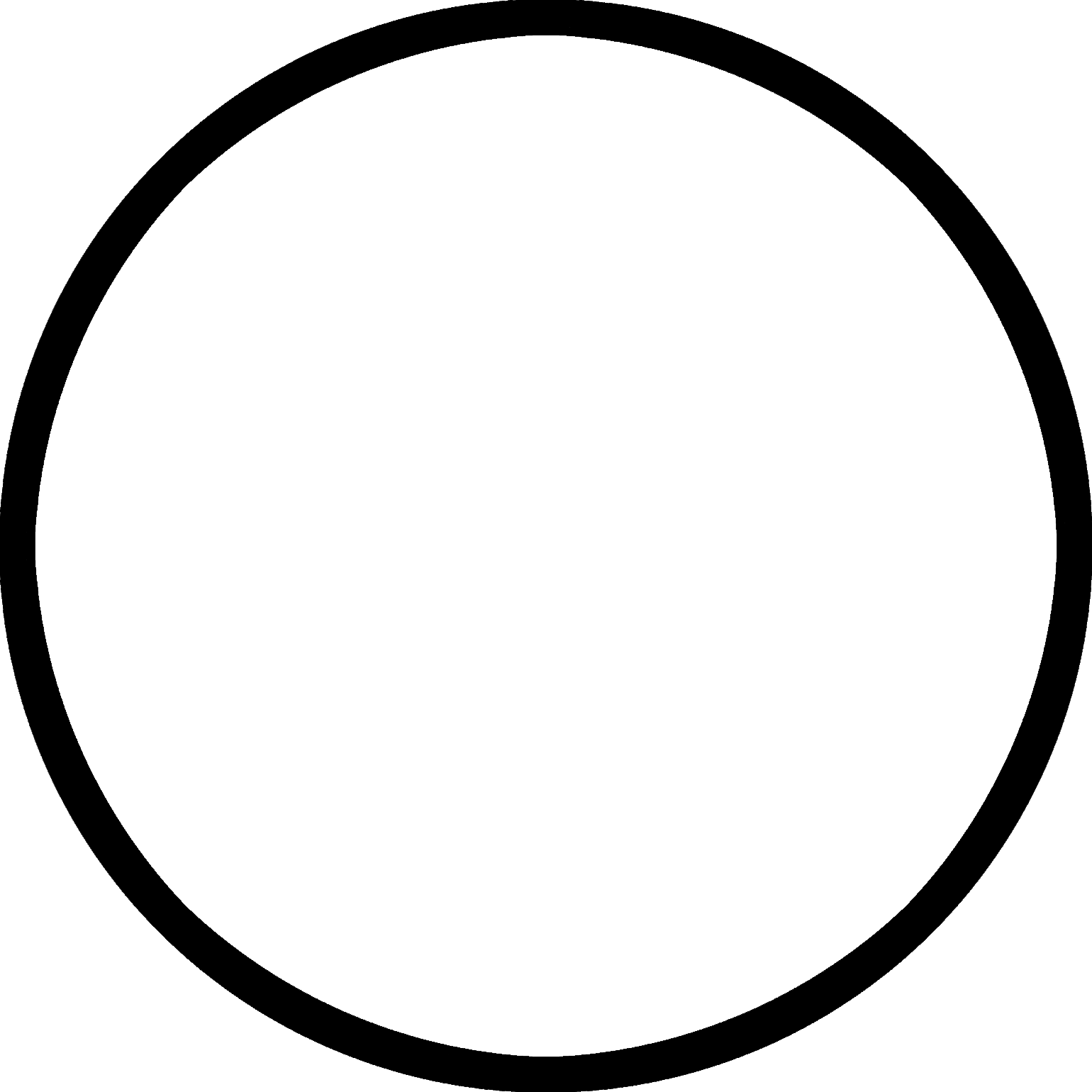 Build A Nouveau Frame black circle illustration transparent bac