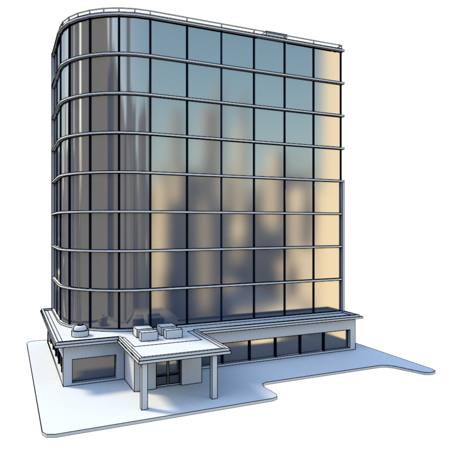 building architectural engineering company corporation service office building