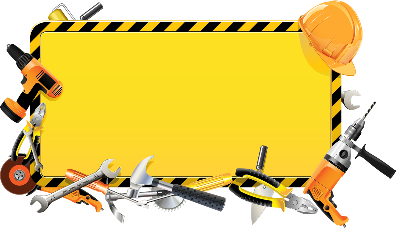 Building Construction Tool Carpenter Construction Worker Power Tool Framing Yellow transparent background PNG clipart free d