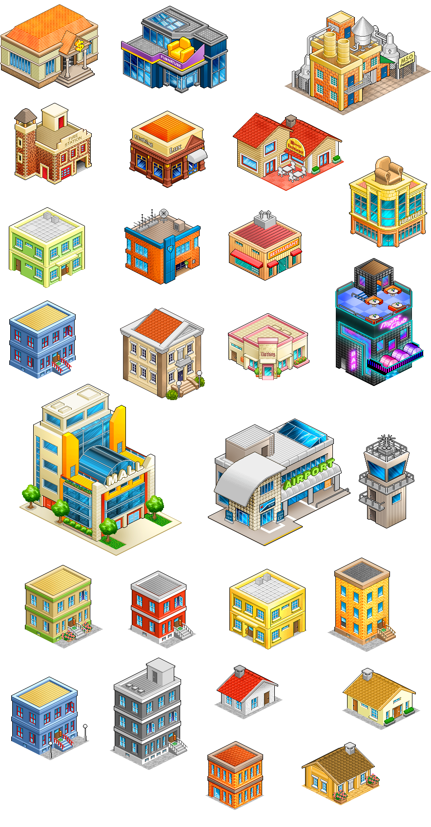 building isometric projection isometric graphics in video games and pixel art isometric