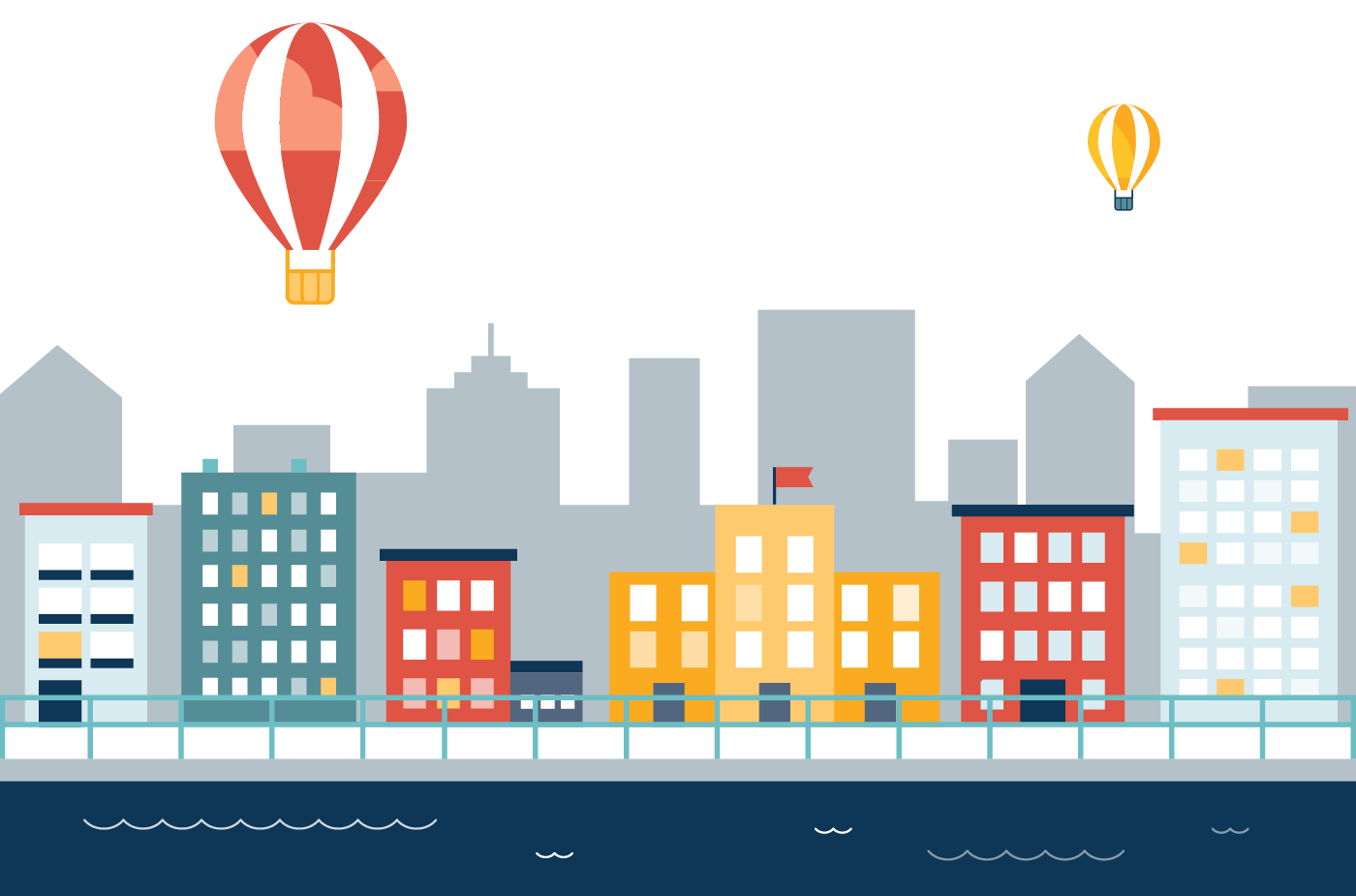 building landscape vecteur urban building vector