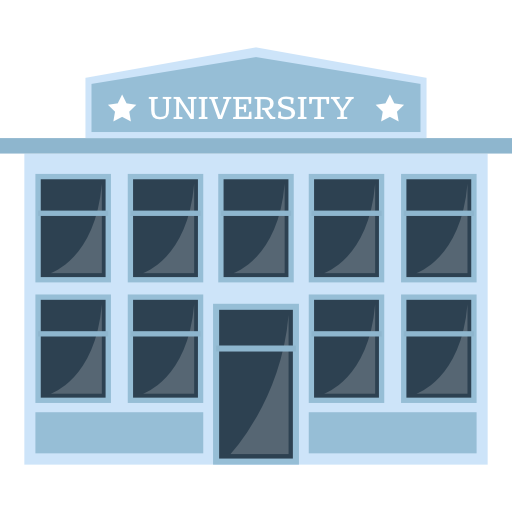 building university college computer icons college