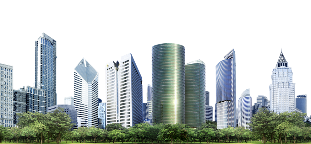 Buildings and Cities s gray buildings transparent bac