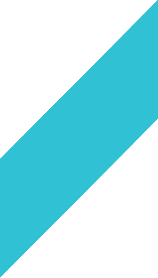 Diagonal Teal Ribbon Banner Band