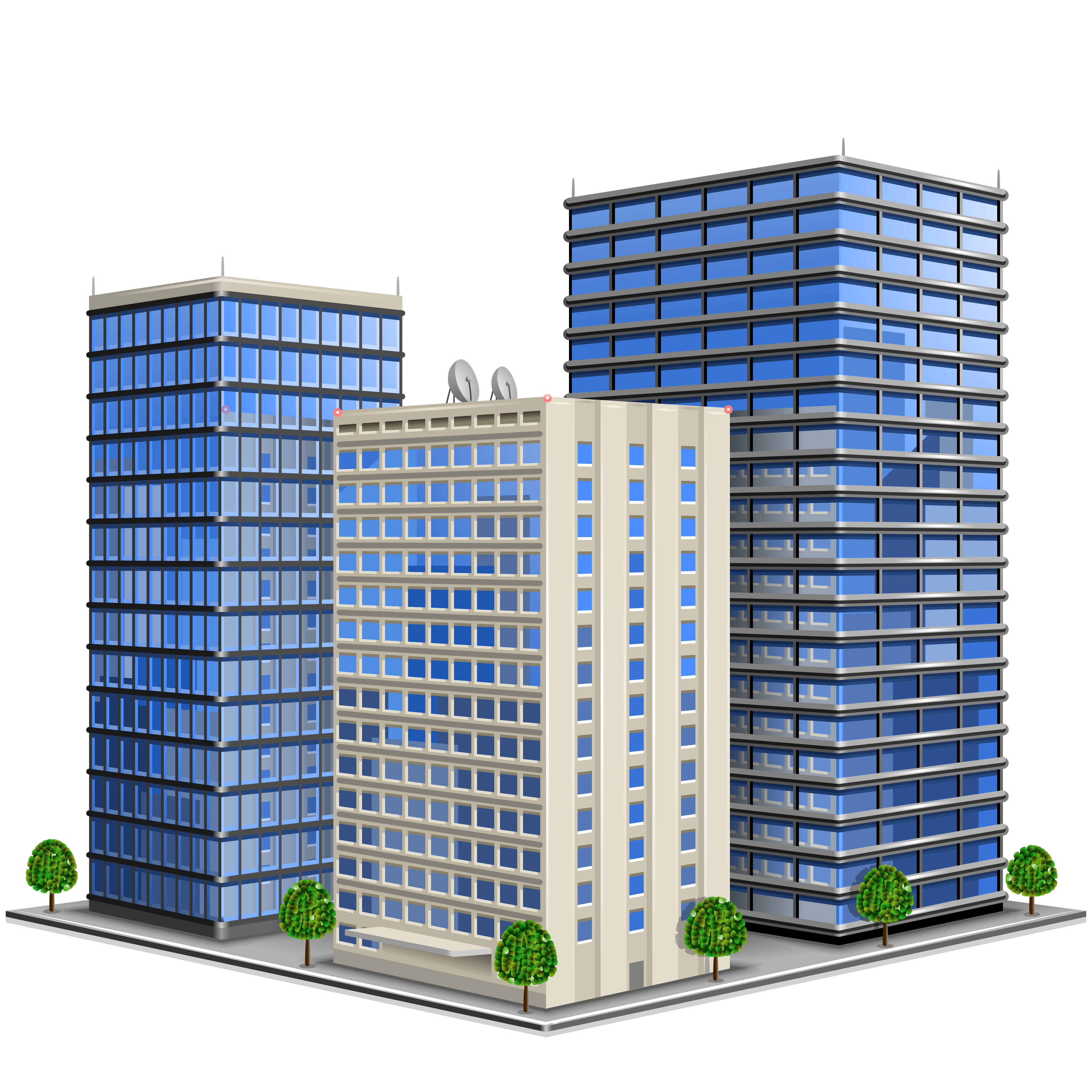 business real estate organization service company building