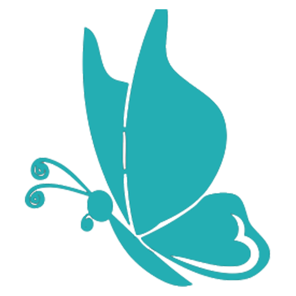 Butterfly Silhouette Encapsulated PostScript Creative Market Computer Icons Cartoon Aqua Turquoise Leaf transparent bac