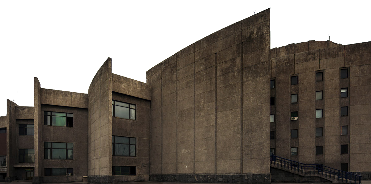 Architectural of black and brown building transparent background PNG free download