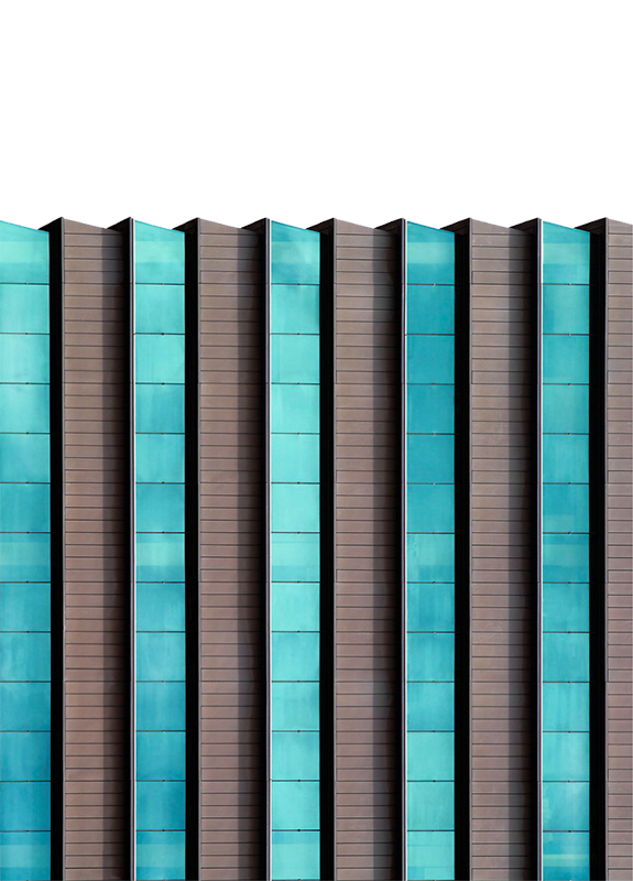 Blue and grey building facade transparent background PNG free download