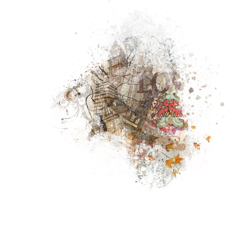 brown buildings illustration transparent background PNG free download