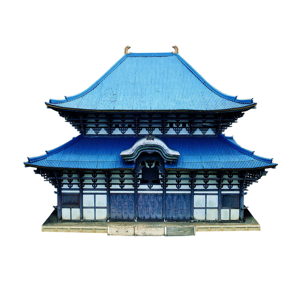Build white and blue house transparent background PNG free download