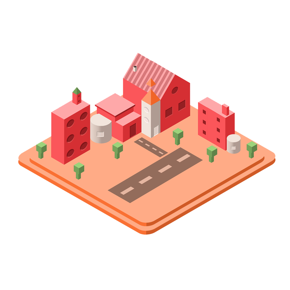 building apartment cartoon flat cartoon city buildings