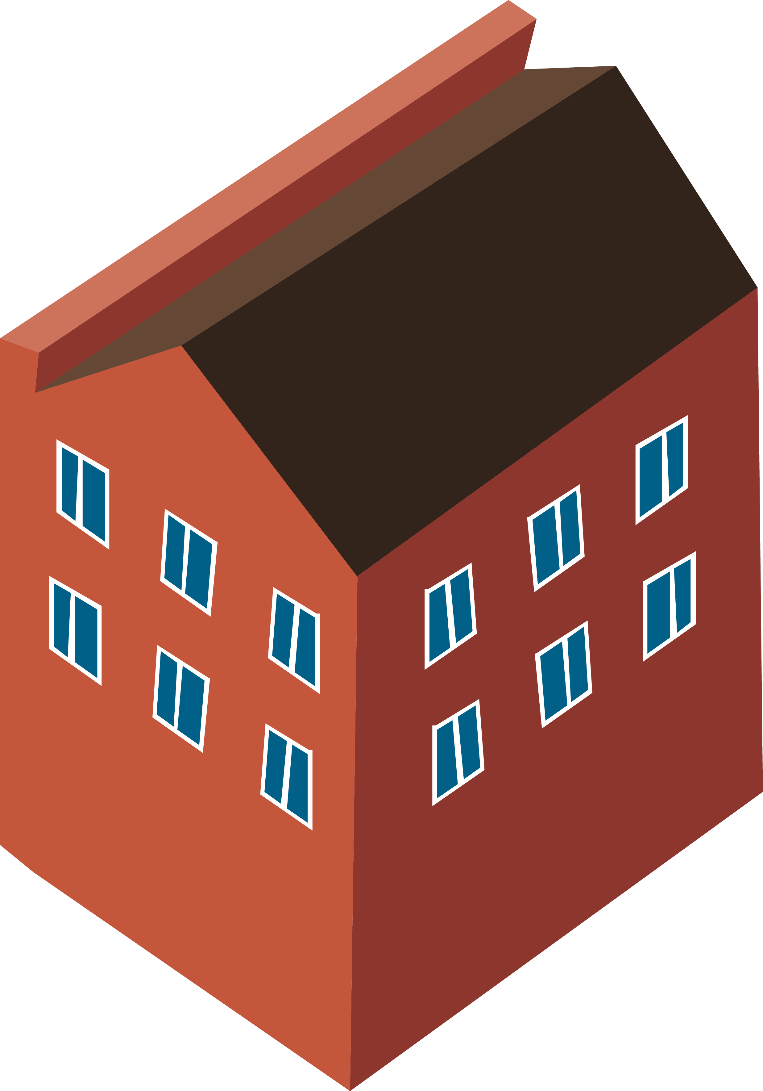building architecture download red little house