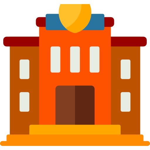 building scalable vector graphics icon a building