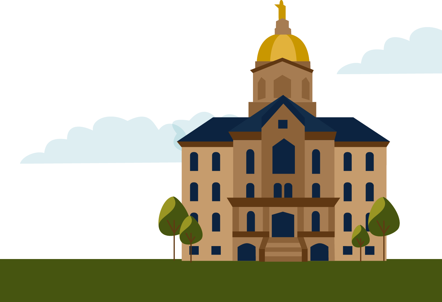 Building University University Of Notre Dame Faculty Human Resource Architecture Middle Ages House transparent background PNG free download