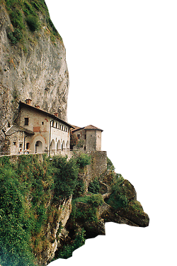 Syl Watchers beige concrete building beside mountain transparent background PNG free download.png