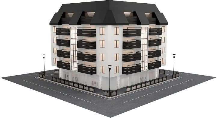 executive office building facade apartment house residential buildings