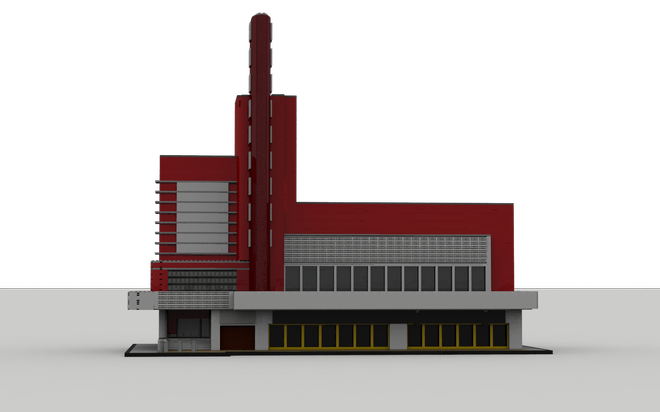 facade cinema building