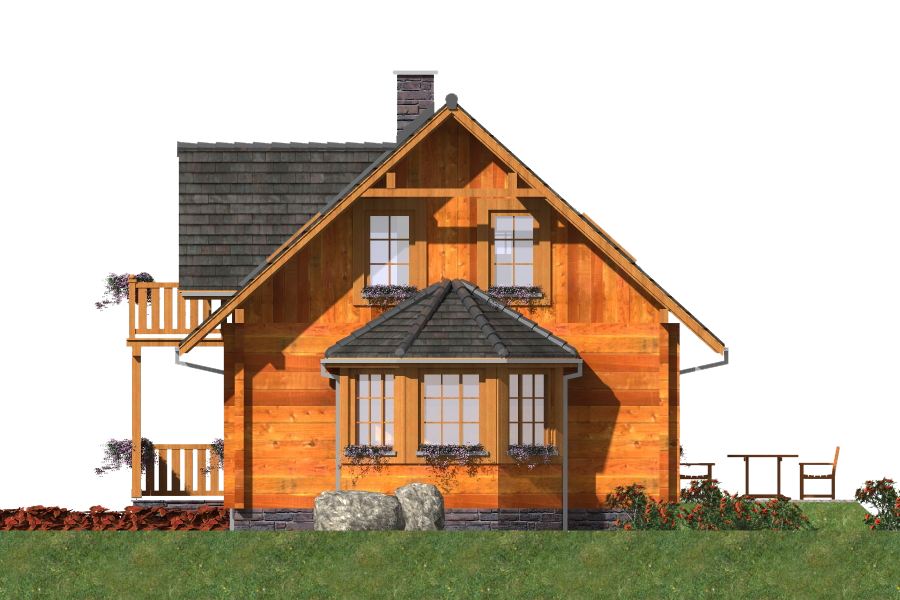 house building cladding facade cottage bali