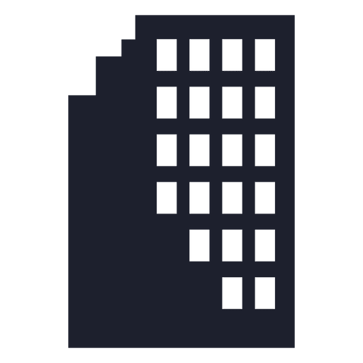 koberuminasu clinic building silhouette logo building