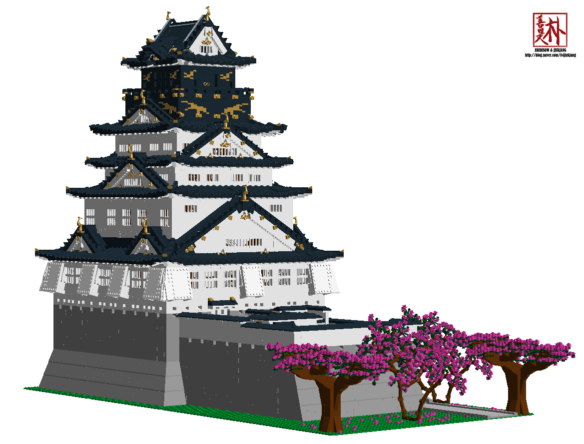 lego architecture building japan castle